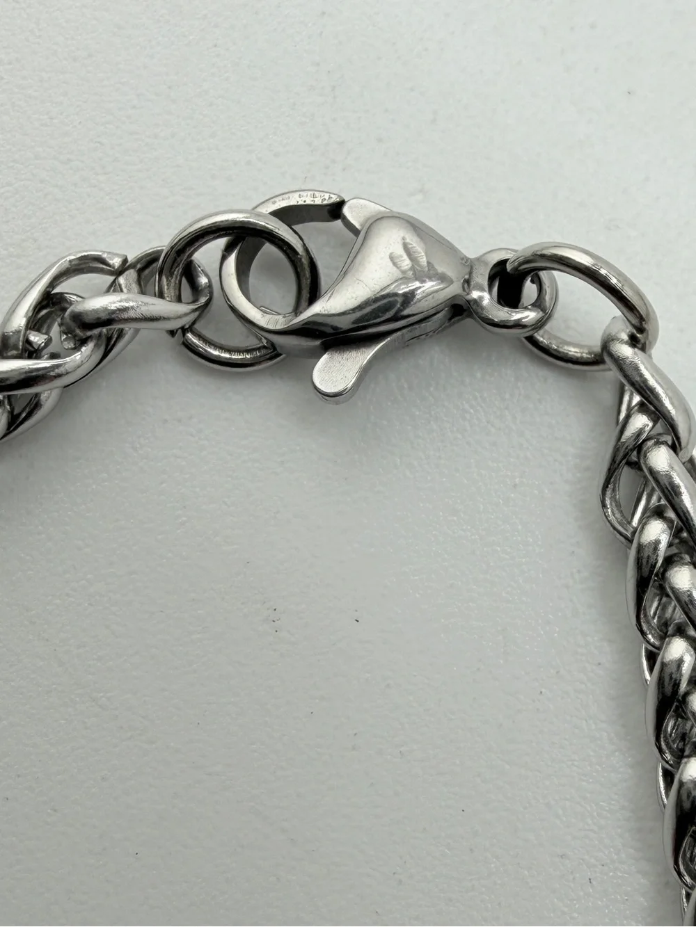 Men's Unisex Stainless Steel Cross and Prayer Medallion Necklace New